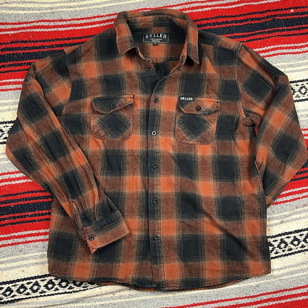 Sullen Craft Collective Plaid Shirt | Large